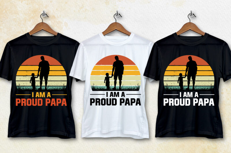 Dad Papa T-Shirt Design Bundle