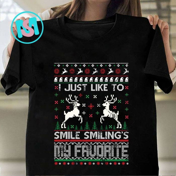 Merry Christmas Sweater Bundle SVG, Santa Claus SVG, Animals SVG, Jingle Bells SVG