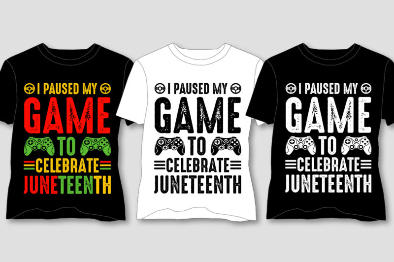 Video Game T-Shirt Design Bundle