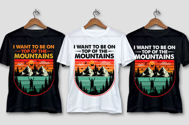 Hiking T-Shirt Design Bundle,hiking t-shirt design, mountain hiking t shirt design, hiking t shirt design, hiking t shirt design sublimation, hiking design t-shirts, hiking t-shirt, hiking t-shirt design bundle, hiking