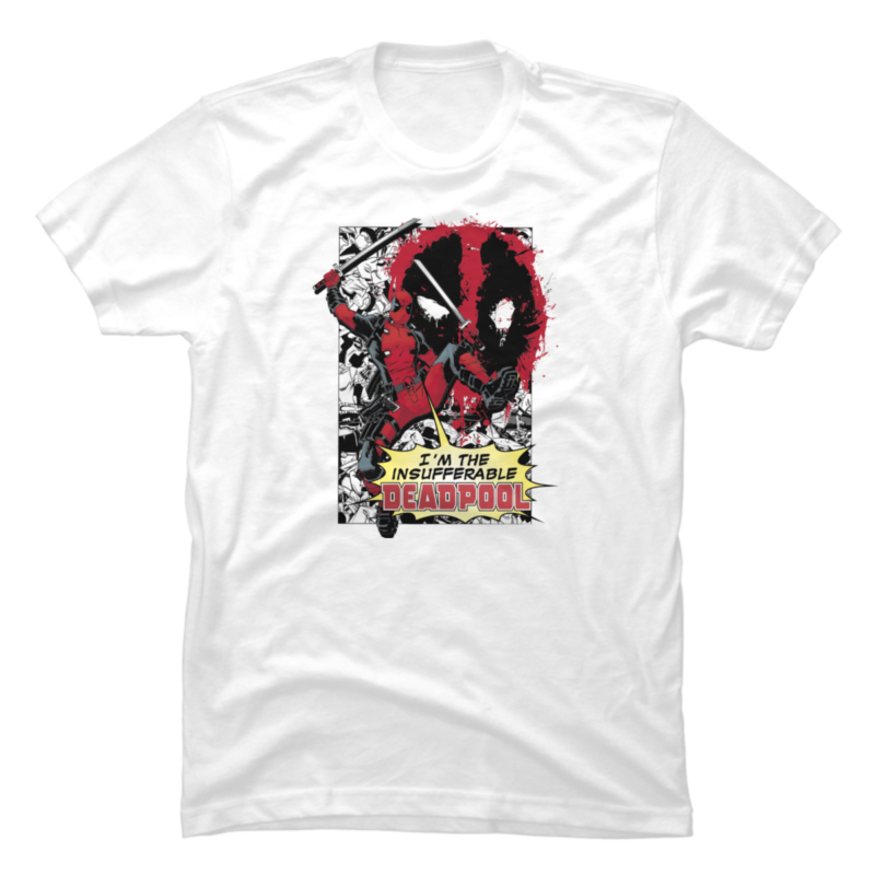 22 deadpool png t-shirt designs bundle for commercial use part 2