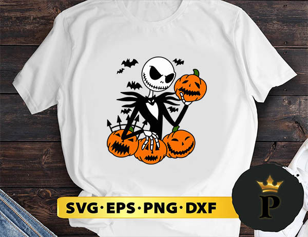 Jack Skellington Pumpkin svg, halloween silhouette svg, halloween svg, witch svg, halloween ghost svg, halloween clipart, pumpkin svg files, halloween svg png graphics