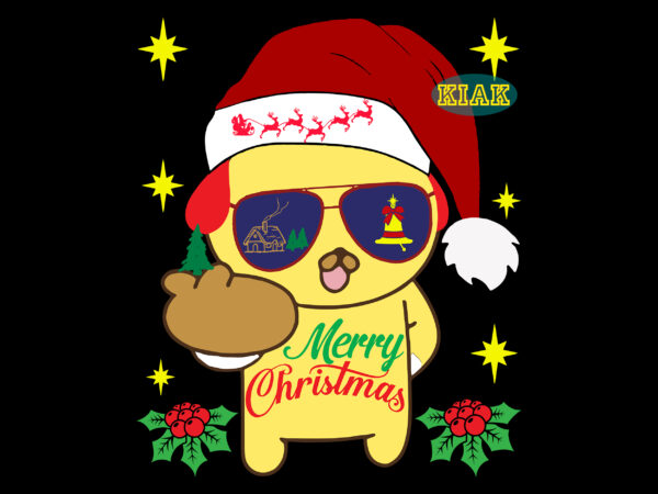 Christmas dog svg, dog christmas svg, christmas dog wearing sunglasses svg, dog svg, dog sunglasses svg, funny christmas, christmas svg, christmas tree svg, christmas, santa svg, santa claus, noel, noel t shirt vector file