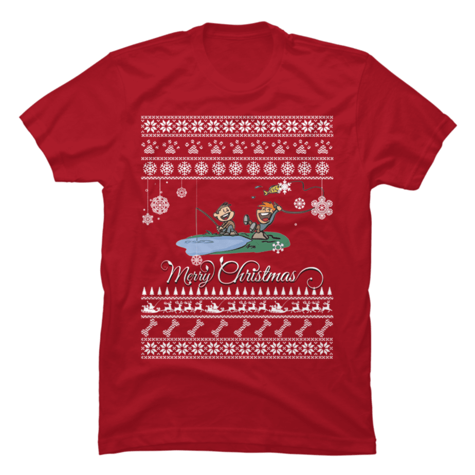 Merry Christmas - Fishing - Buy t-shirt designs