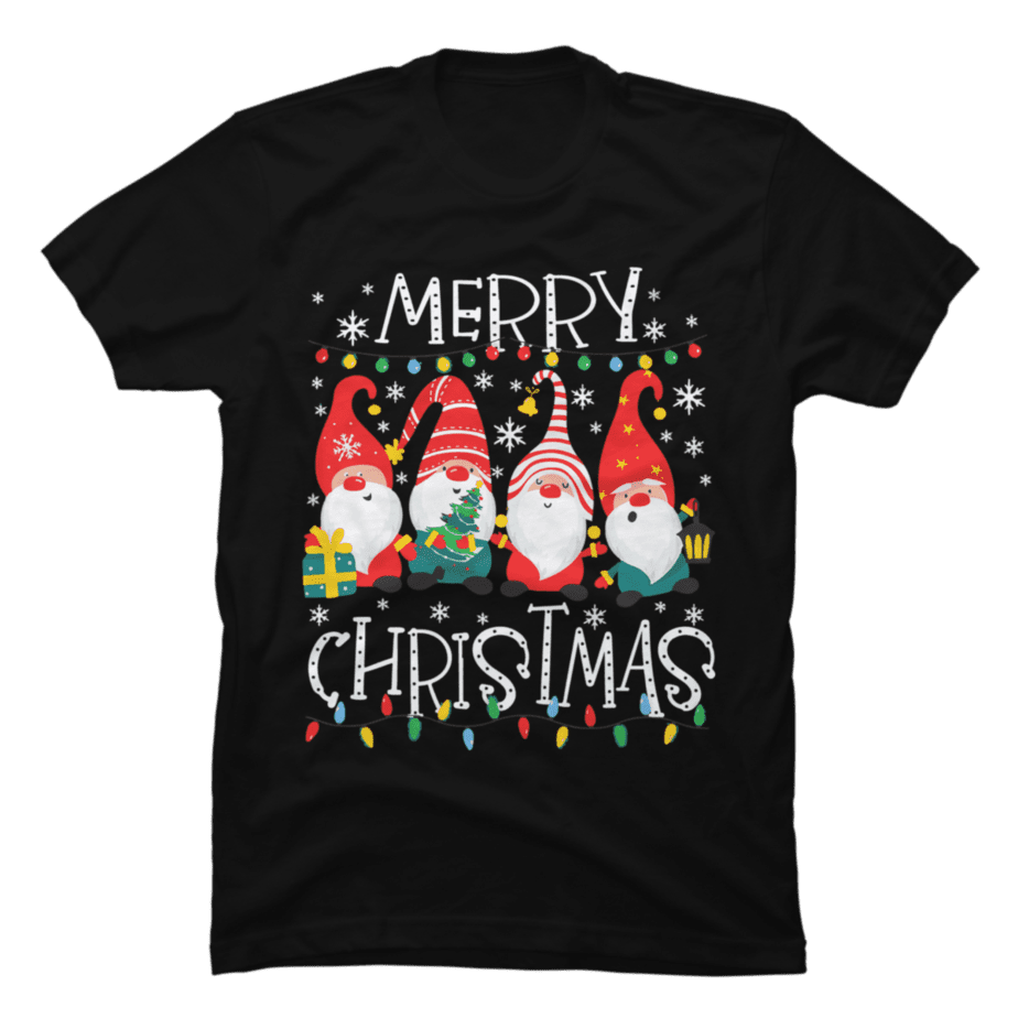 Merry Christmas Gnome Funny Family Xmas Adults - Buy t-shirt designs