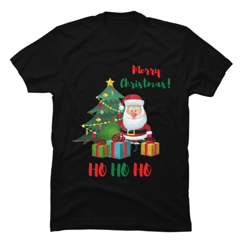 Merry Christmas Santa HO HO HO - Buy t-shirt designs