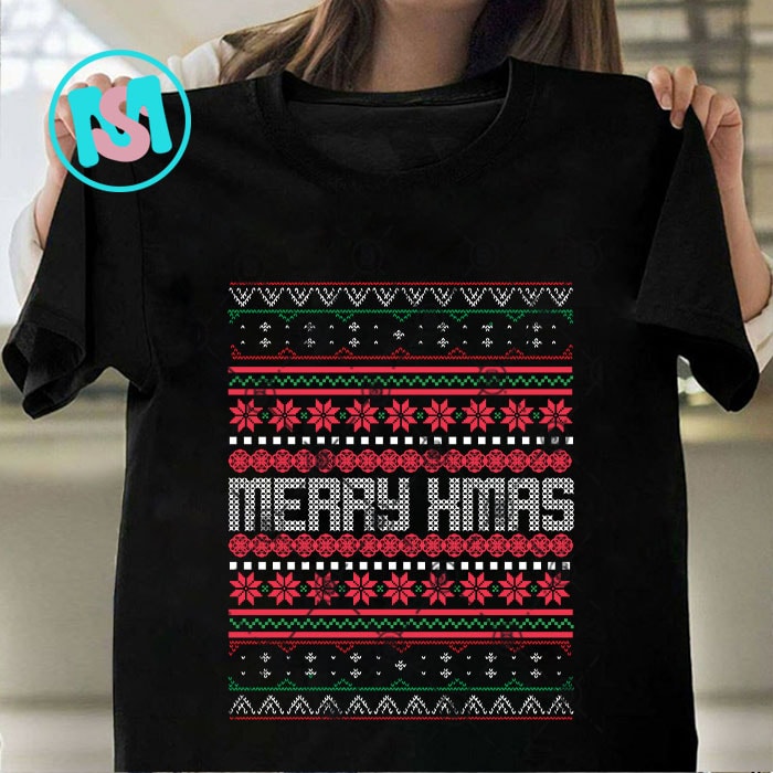 Merry Christmas Sweater Bundle SVG, Santa Claus SVG, Animals SVG, Jingle Bells SVG