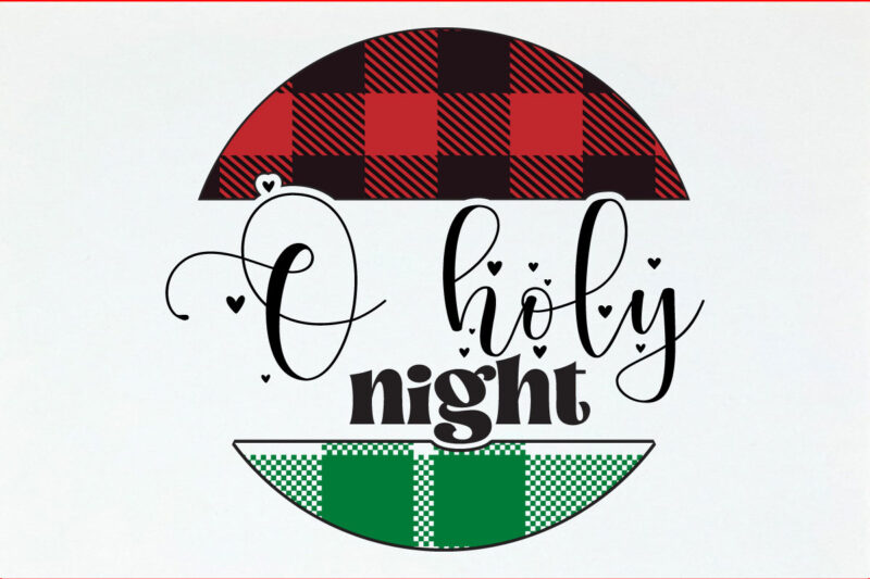 Christmas Round Sign SVG Bundle