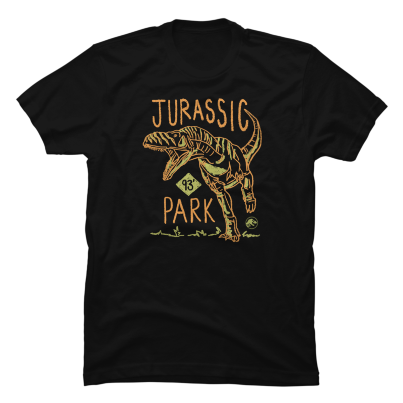 15 JurassicPark PNG T-shirt Designs Bundle For Commercial Use Part 3