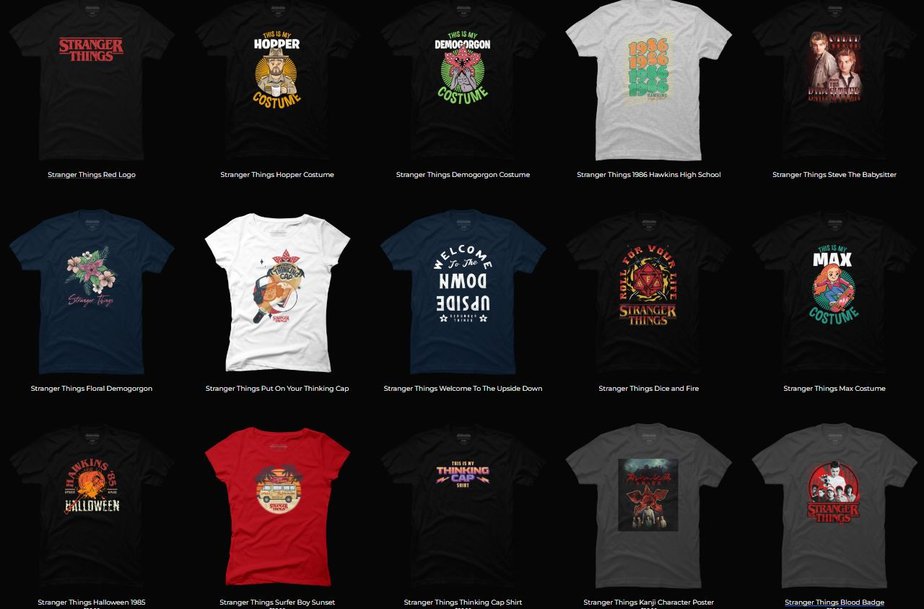 15 StrangerThings PNG T-shirt Designs Bundle For Commercial Use Part 3 ...