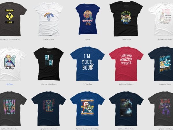 15 Pixar PNG T-shirt Designs Bundle For Commercial Use Part 4 - Buy t ...