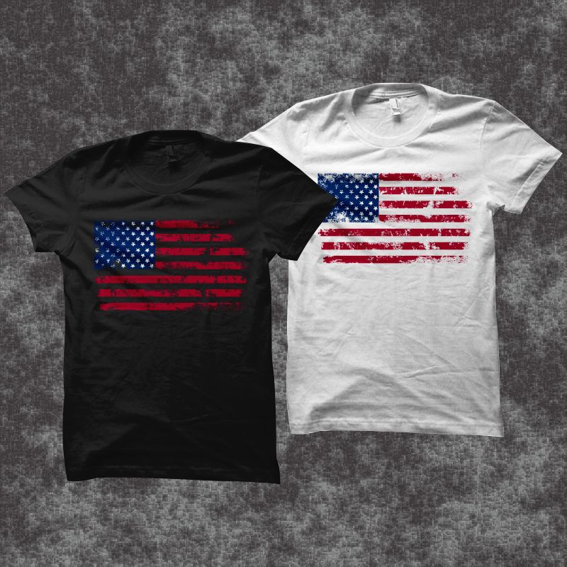 American flag t shirt design illustration sale - Buy t-shirt designs