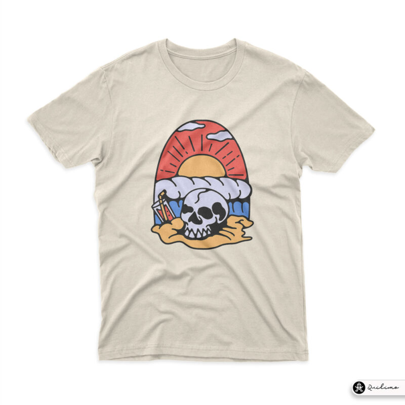 Skull Summer - Buy t-shirt designs