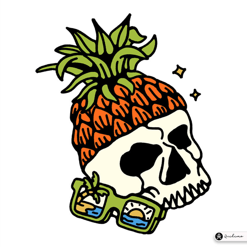 Skull Pineapple