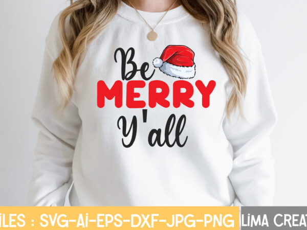 Be merry y’all t-shirt design,2022 christmas crew t-shirt design ,2022 christmas crew svg cut file , in december we wear red t-shirt design ,in december we wear red svg cut