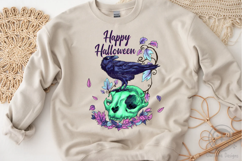 Happy Halloween Png Sublimation Design