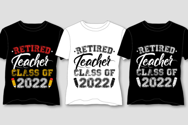 Retired T-Shirt Design Bundle