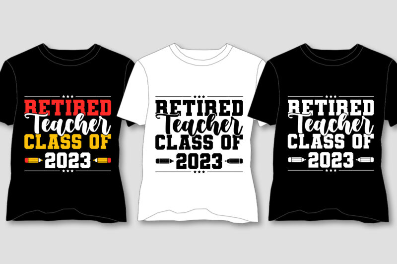 Retired T-Shirt Design Bundle