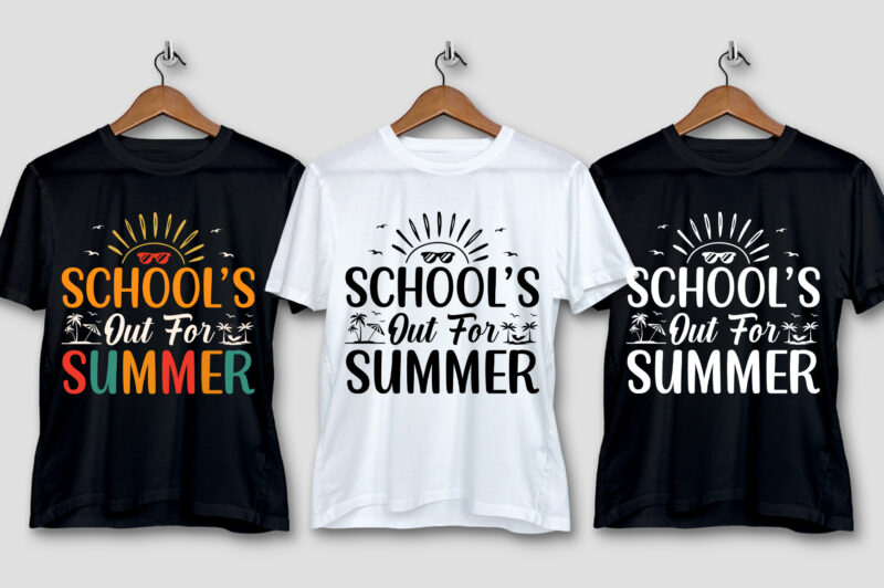 100 Days Of School T-Shirt Design Bundle