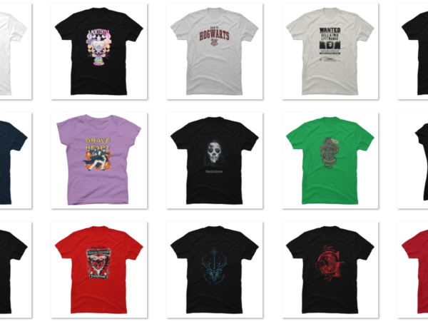 15 Harry Potter png t-shirt designs bundle for commercial use part 1 ...