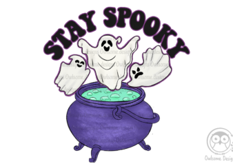 Stay Spooky Halloween Sublimation
