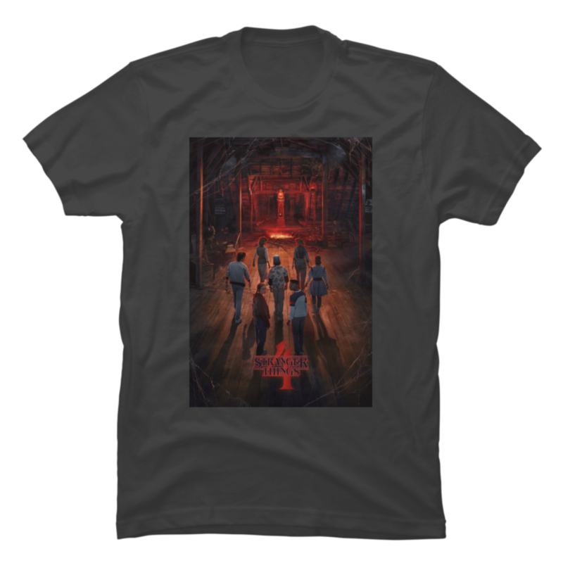 15 StrangerThings PNG T-shirt Designs Bundle For Commercial Use Part 1