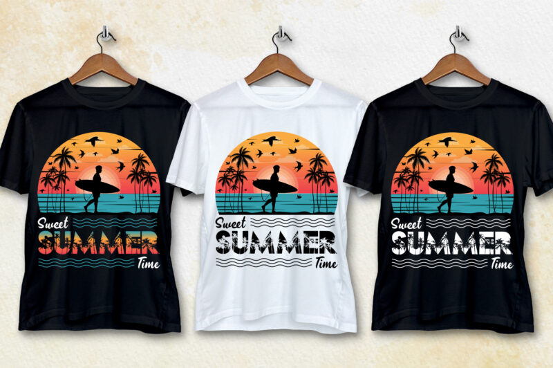 Summer T-Shirt Design Bundle