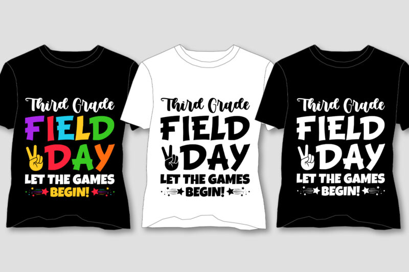 Field Day T-Shirt Design Bundle