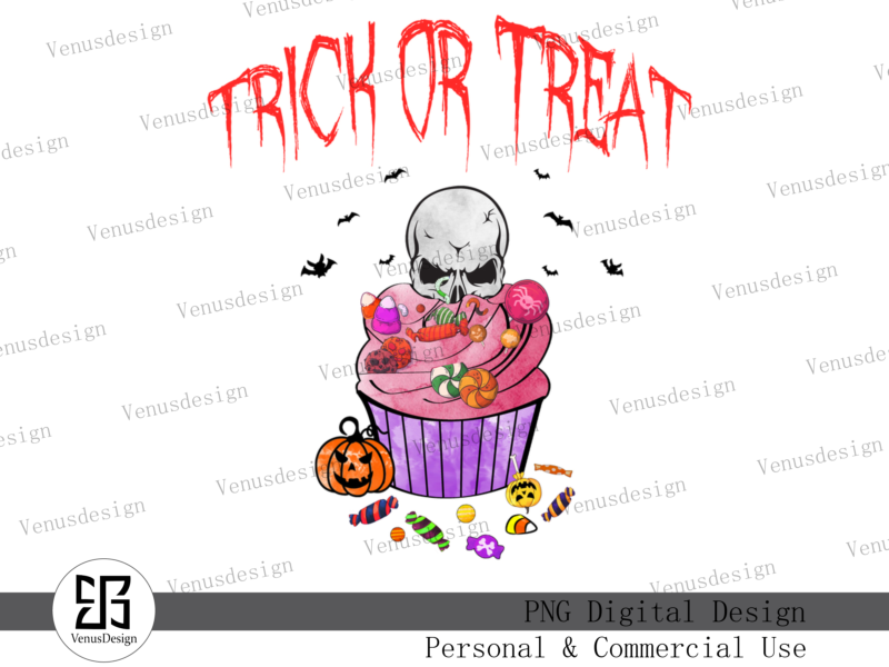 Halloween Cupcake Sublimation Bundle