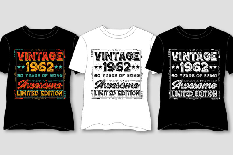 Vintage T-Shirt Design Bundle