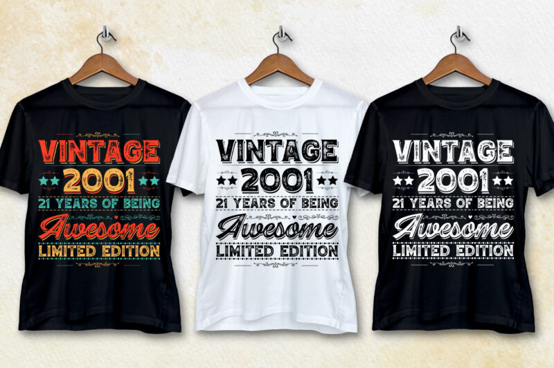 Vintage T-Shirt Design Bundle