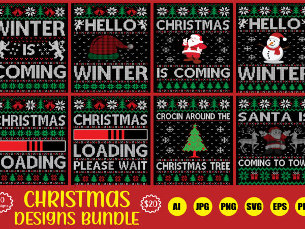 Christmas designs bundle