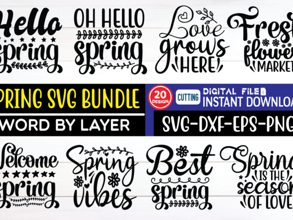 Spring svg bundle svg, svg design, cut file, easter, cricut, bundle, design bundle, silhouette, svg bundle, svg cut file, sublimation, best svg bundle, best svg design bundle, christian, christmas, cuttable,