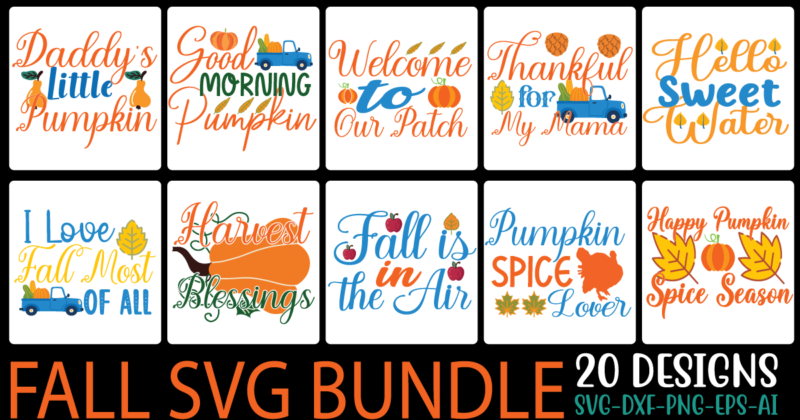 FALL SVG BUNDLE