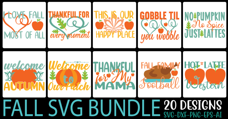 FALL SVG BUNDLE