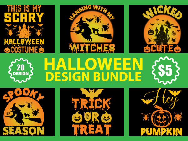 Halloween design bundle