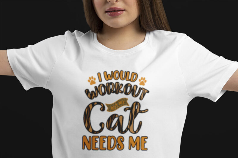 cat t shirt design bundle