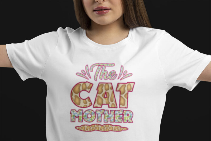 cat t shirt design bundle