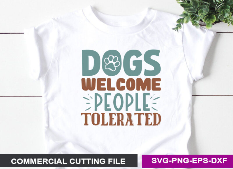 Welcome Dog SVG Design Bundle