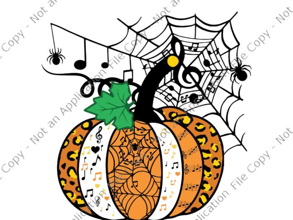 Halloween pumpkin music svg, music teacher halloween svg, music halloween svg, halloween svg, pumpkin music svg graphic t shirt