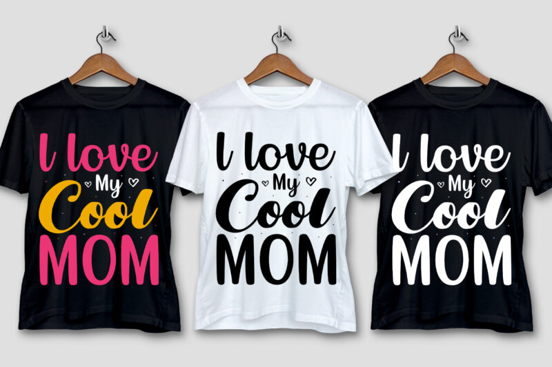 Mom T-Shirt Design Bundle