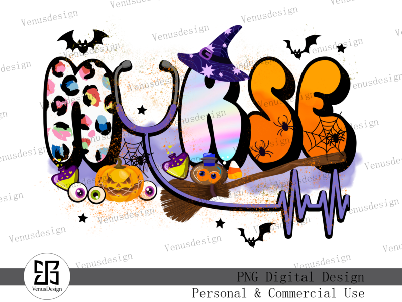 Halloween Nurse Sublimation Bundle