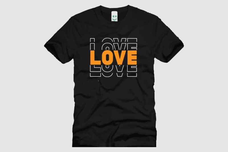 love t shirt design