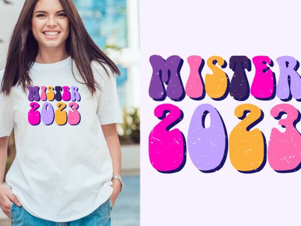 Happy new year t shirt design