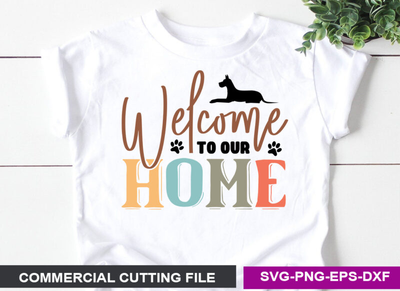 Welcome Dog SVG Design Bundle