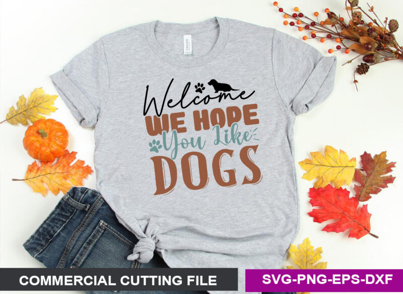 Welcome Dog SVG Design Bundle