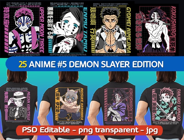 Team DS - Demon Slayer: Kimetsu no Yaiba T-Shirt - The Shirt List