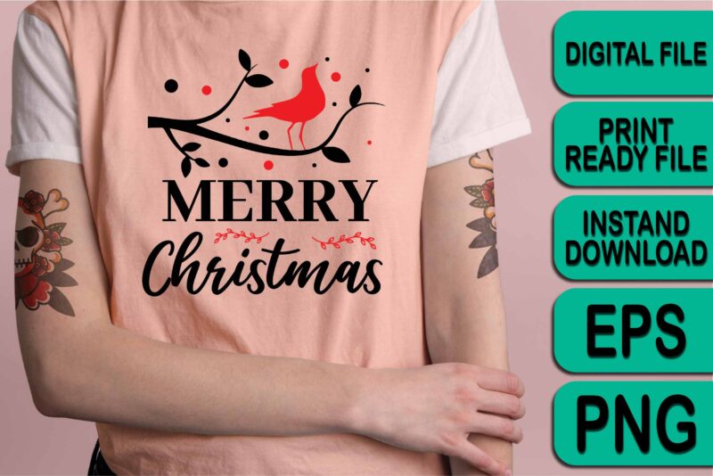 Merry Christmas shirt print template, funny Xmas shirt design, Santa Claus funny quotes typography design