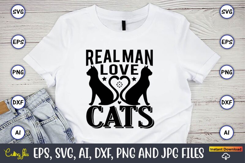 Cat T-Shirt Design Bundle, cat svg t-shirt design, cat lover, i love cat,Cat Svg, Bundle Svg, Cat Bundle Svg, Silhouette Svg, Black Cats Svg, Black Design Svg,Silhouette Bundle Svg, Png