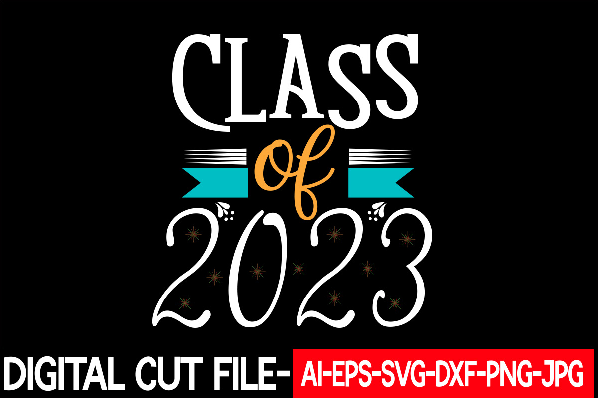 Class of 2023 vector t-shirt design - Buy t-shirt designs